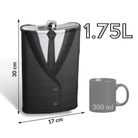 Gigantyczna Piersiówka Gentleman dla chłopaka