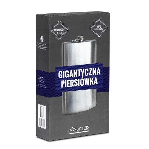 Gigantyczna Piersiówka Gentleman dla chłopaka