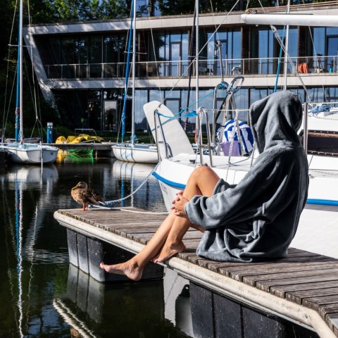 Bluzo-koc "Super Mama" Szara