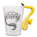Kubek Muzyka Saksofon kubeczek muzyczny prezent