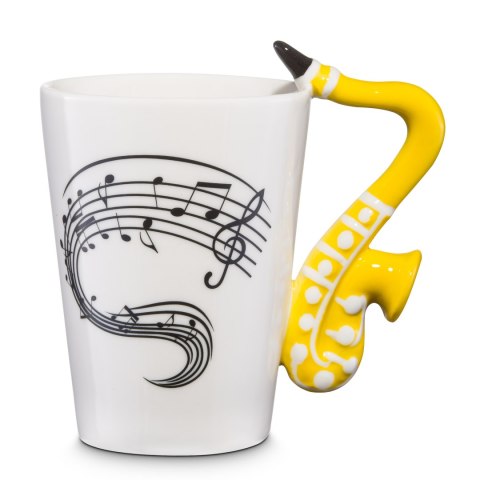 Kubek Muzyka Saksofon kubeczek muzyczny prezent