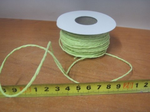 Sznurek /wstążka papierowa 6szt 30m 3619