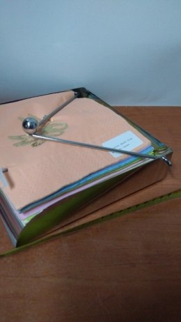 Serwetnik metalowy 18x18x4cm KWADRAT | 13184
