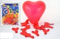 Balony 100szt CZERWONE SERCA