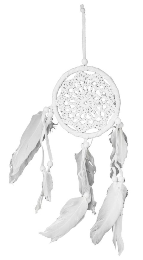 Łapacz snów śr. 9cm KORONKA