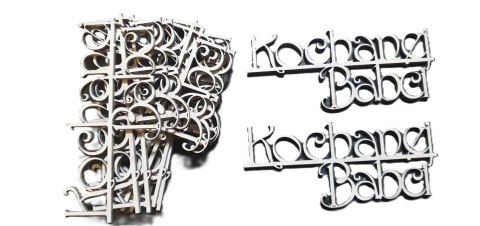 Napis 10szt Kochanej Babci