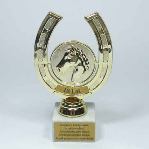 Statuetka PODKOWA 18-NASTKA 44112