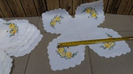 Serwetka krzyżakowa WIELKANOC 42x42 cm 12szt