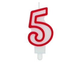 Świeczka urodzinowa ''5''
