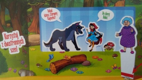 Bajkowy teatrzyk CZERWONY KAPTUREK / ŚPIĄCA KRÓLEWNA