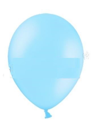 Balony pastelowe 100szt. NIEBIESKIE 12'' | BAL12P-003