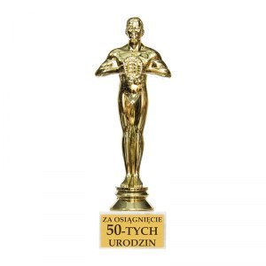 Statuetka "Za osiągnięcie 50-tych urodzin"