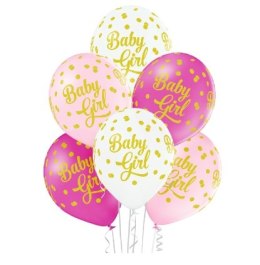 Balony 6szt. BABY GIRL