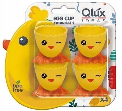Kieliszki na jajka 4szt. SKORUPKI