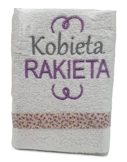 Ręcznik KOBIETA RAKIETA