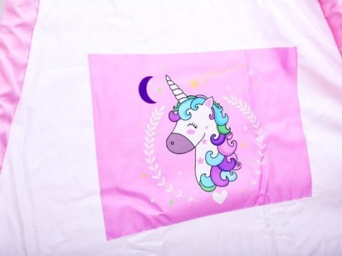 Namiot z różowym jednorożcem wigwam Tipi | ZA3555