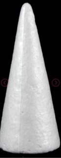 Stożek styropianowy 50cm 2szt.