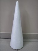 Stożek styropianowy 50cm 2szt.