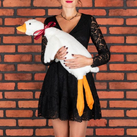 Grzejąca Pluszowa Gęś XL - prezent dla dziewczyny, żony, na walentynki