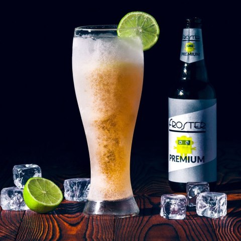 Lodowe Szkło do Piwa Płyn dla taty na dzień ojca