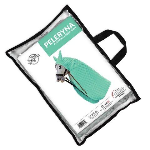 Peleryna Skippi dla Hobby Horse - miętowa - prezent na dzień dziecka