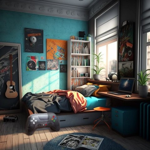 Poduszka Gigantyczny Pad - prezent dla gamera, do pokoju nastolatka