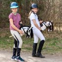 Skippi Hobby Horse tarantowaty - biało czarny - prezent na dzień dziecka