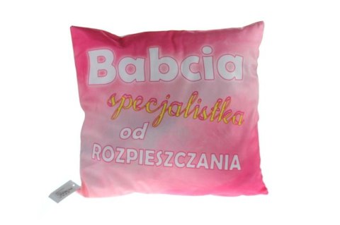 Poszewka 40x40 cm - BABCIA SPECJALISTKA OD ROZPIESZCZANIA SN49046-56P
