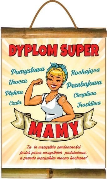Dyplom "Super Mama"