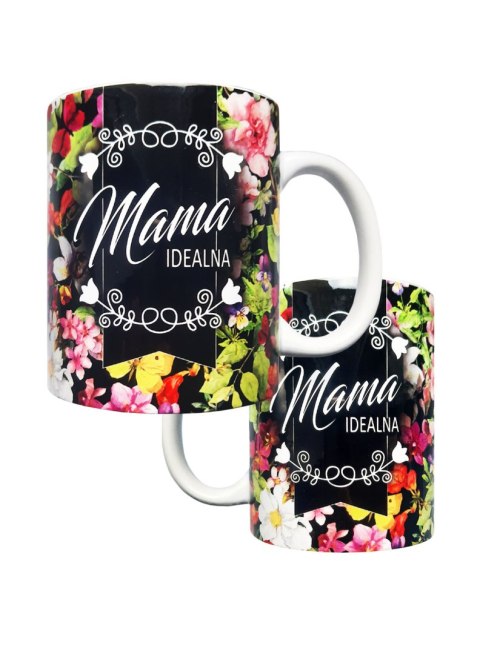 Kubek ceramiczny "Mama Idealna" 330 ml