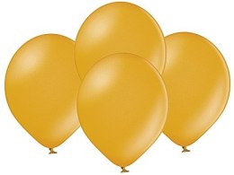 Balony metallic 30cm złote (B 105 golden) 50szt. 89-44