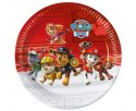 Talerzyki pap. Paw Patrol - Ready for Action 23 cm 8 szt. (plastic-free)