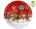 Talerzyki pap. Paw Patrol - Ready for Action 23 cm 8 szt. (plastic-free)