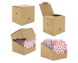 Talerzyki pap. groszki certyfikat FSC 18 cm 6szt.