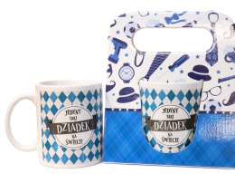 Kubek ceramiczny w ozdobnym opakowaniu 