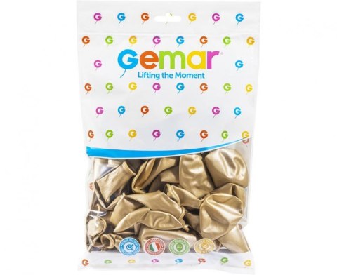 Balony shiny 13 cali - złote 50szt.