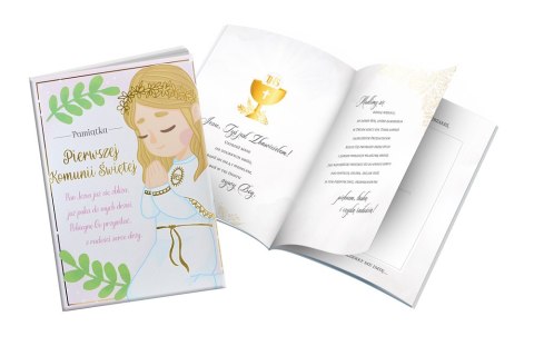 Książka Pamiątka Pierwszej Komunii CN | PMB-0066