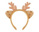 Opaska renifera z uszami j. brązowa | NW-ORUJ