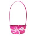 Kolorowy koszyczek wielkanocny ze wstążką WK5845