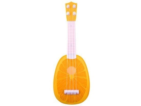 Gitara owocowa ukulele dla dzieci gitarka IN0033 POMARAŃCZA