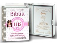 Pudełko na BIBLIĘ A5 RÓŻOWE 19 x 5 x 23,5cm