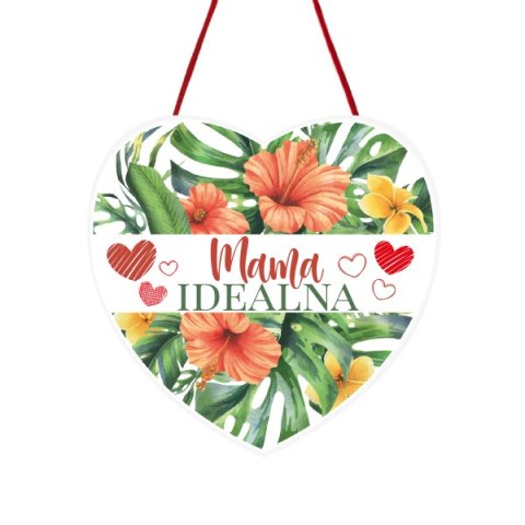 Drewniana tabliczka "Mama Idealna"