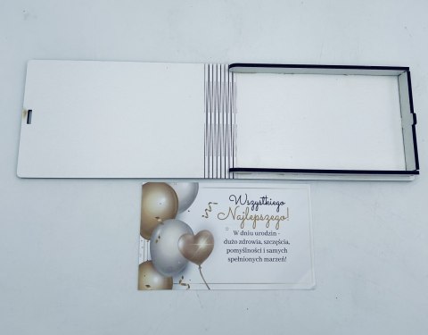 Pudełko na pieniądze 16 x 9,5cm banknotówka na 30 urodziny WHISKY 3302-WH30