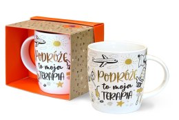 Kubek Podróże to moja terapia | TOP-005