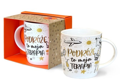 Kubek Podróże to moja terapia | TOP-005