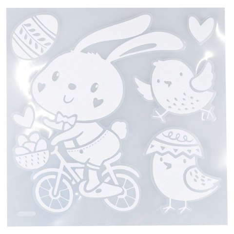 Ażurowe naklejki z brokatem WIELKANOC WN9326