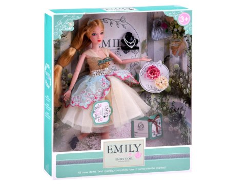 Emily lalka w koktajlowej sukni + torebka ZA3942