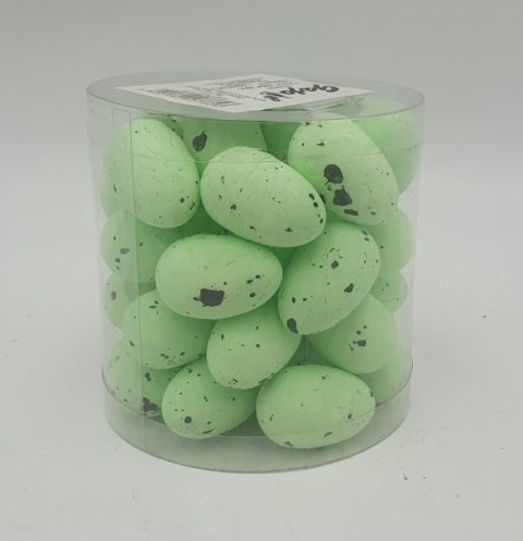 Jajka w kloszu 2,5cm jasno zielone 36 szt Wie-0293