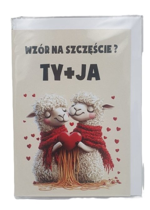 Karnet WZÓR NA SZCZĘŚCIE TY + JA KR249