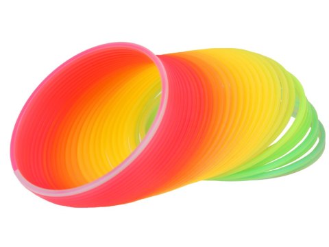 Kolorowa sprężynka antystresowa tęczowa zabawka dla dzieci ZA5333